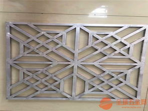 东城区烤漆仿古铝花格规格多样