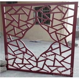 杭州街道翻新 仿古窗花木纹铝窗花定制探秘