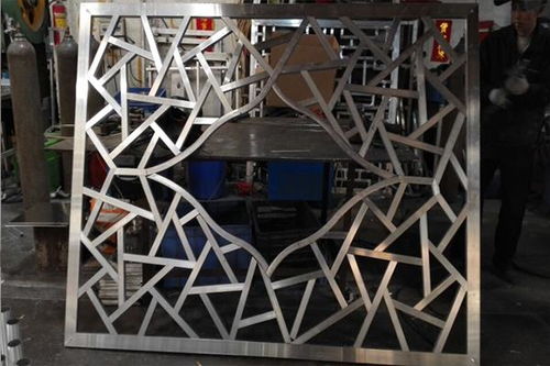 山东青岛高档别墅定制类中式花格窗花仿古铝窗花 仿古装饰窗花