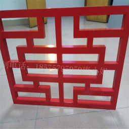 仿古木纹艺术铝窗花 定制外墙装饰铝花窗的现代演绎