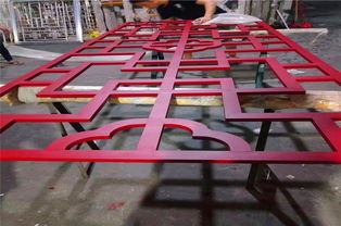 格栅仿古铝门花 传统韵味与现代工艺的完美融合