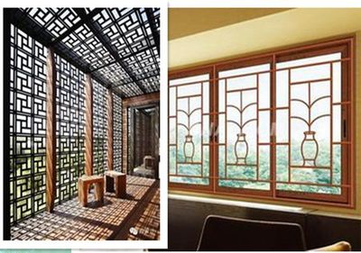 中式仿古铝窗花 传统美学与现代工艺的完美融合